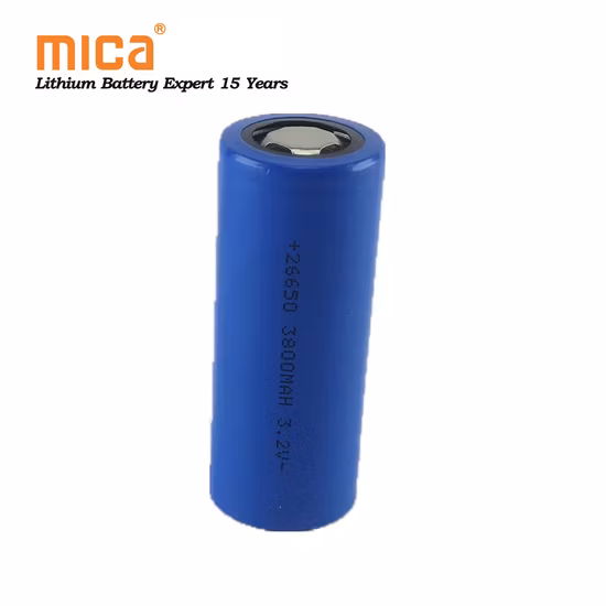 26650 LiFePO4 Battery Ifr 26650 3.2V Rechargeable Battery 26650 Battery Cells